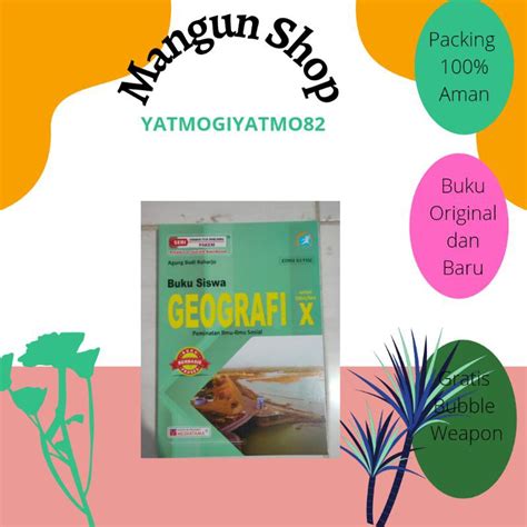 Jual Buku Siswa Geografi SMA Kelas X 10 K13 Revisi Mediatama