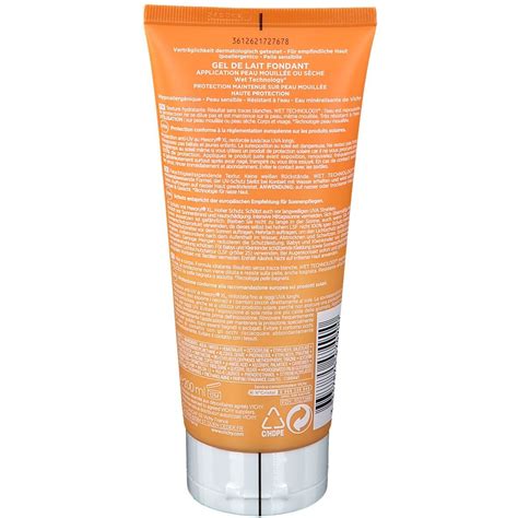 Vichy Capital Soleil Gel Latte Ultra Fondente Per Pelle Bagnata O