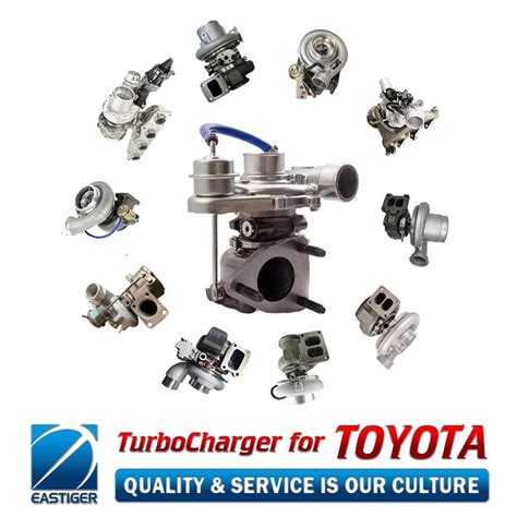 Engine Turbocharger For Toyota Hiace Hilux Fortuner Land Cruiser