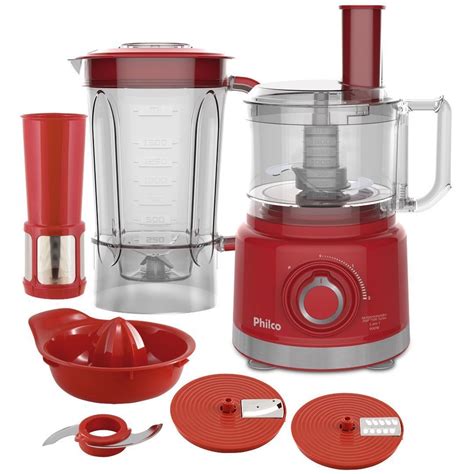 Multiprocessador Liquidificador Philco Pmp V Turbo Velocidades