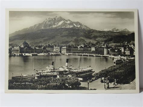 Luzern Mit Pilatus Bahnhof Schiff Kaufen Auf Ricardo