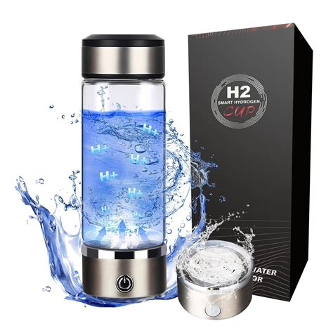 GWF Hydrogen Water Bottle Portable Hydrogen Water Ionizer Machine