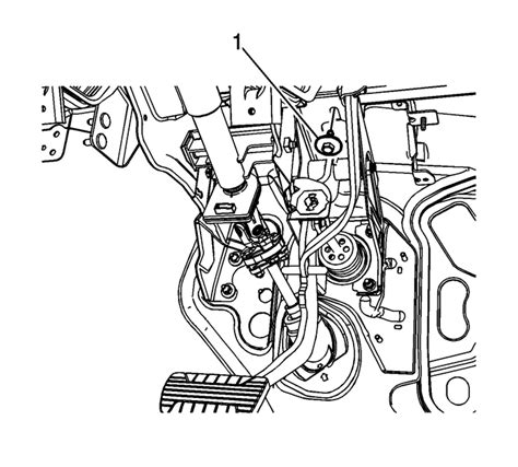 Chevrolet Equinox Service Manual Brake Pedal Assembly Replacement