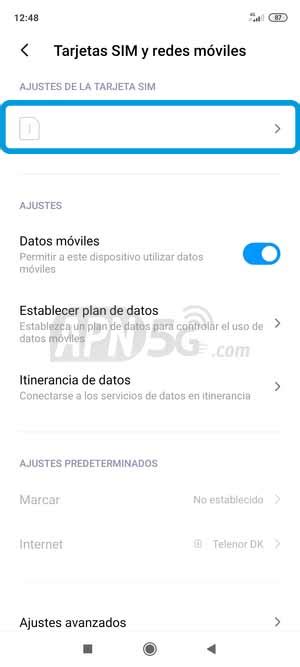 Cómo CONFIGURAR el APN en XIAOMI NOTE 9 GUÍA FÁCIL