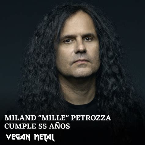 Mille Petrozza Cumple 55 Años Vegan Metal