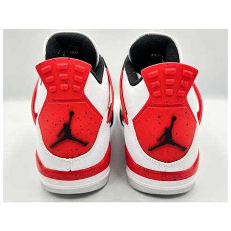 26 5cm Dh6927 161 Air Jordan 4 Retro Red Cement エアジョーダン レトロ レッド セメント