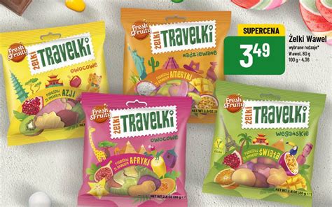 Żelki smak świata Wawel travelki cena promocje opinie sklep