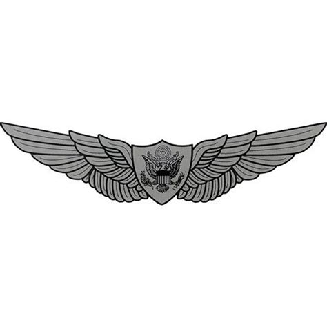 Buy Us Army Basic Aircrew Wing Clear Decal Online At Desertcartindia