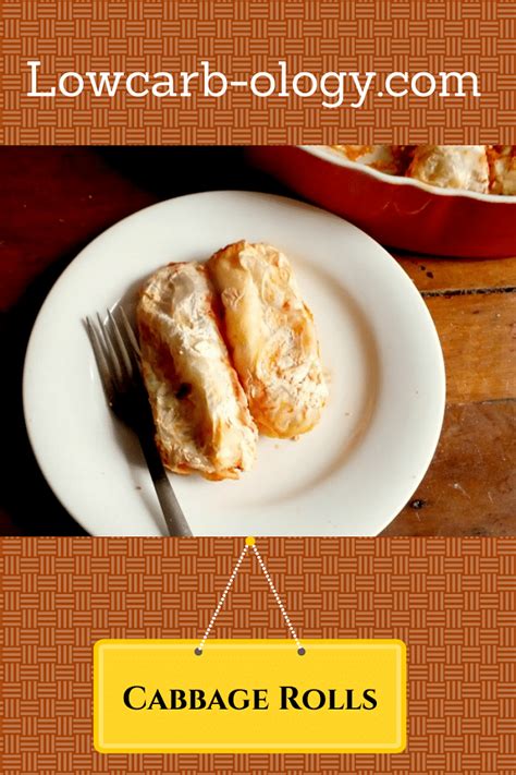 Keto Low Carb Cabbage Rolls Without Rice Lowcarb Ology