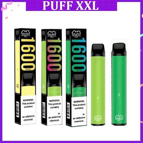 Puff Xxl Disposable Vape 1600puffs Effective Scratch Disposable Pen