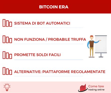 Bitcoin Era funziona davvero o è una truffa Opinioni 2024