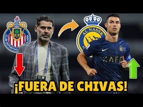 ÚLTIMO MOMENTO FERNANDO HIERRO SE VA DE CHIVAS Todos los Detalles