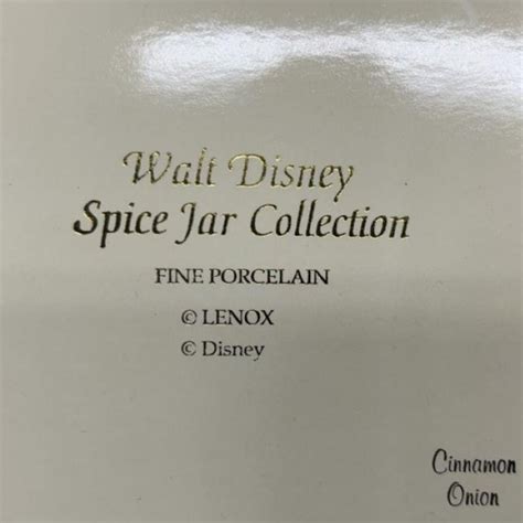 Lenox Kitchen Walt Disney Lenox Spice Jar Collection Cinnamon Snow