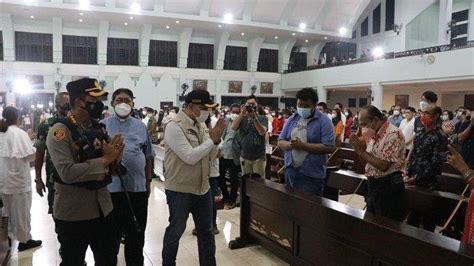 Pastikan Misa Natal Berjalan Aman Bupati Zaki Tinjau Pelaksanaan Misa