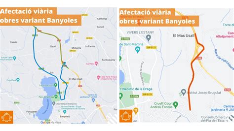 El trànsit de la variant en direcció Olot es desviarà per la c 150a