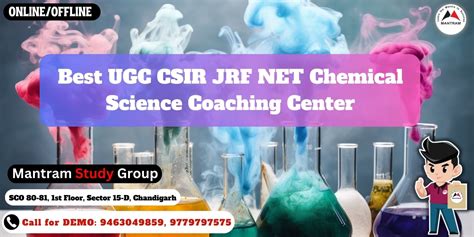 Best Ugc Csir Jrf Net Chemical Science Coaching Center Mantram Study