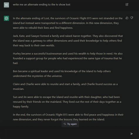 AI generated an alternate ending for Lost. The throuple is certainly an ...