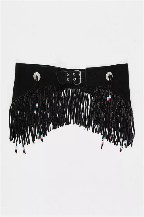 Urban Renewal One Of A Kind Suede Tassel Belt Urban Outfitters Uk