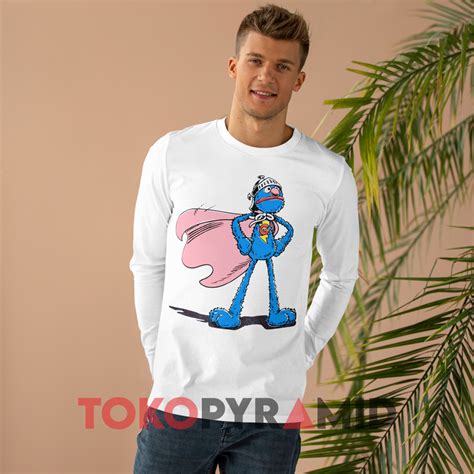 Sesame Street Super Grover Shirt - TokoPyramid