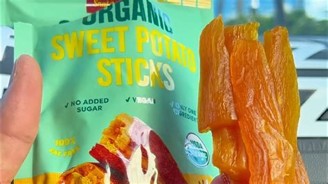 Organic Sweet Potato Sticks The Snack Yard Youtube