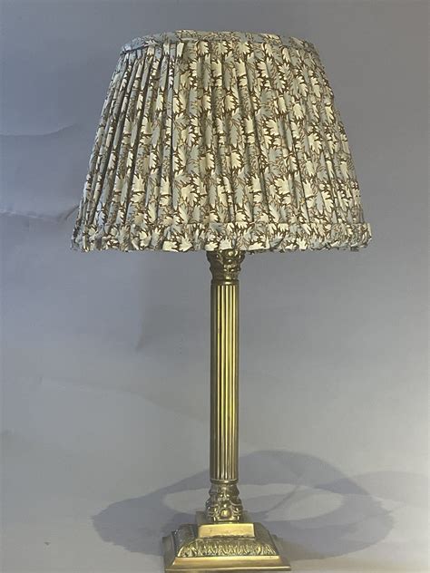 Brass Corinthian Column Lamp Miranda Willes