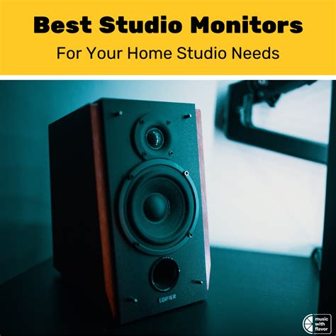 Top 5 Best Studio Monitors For Home Studios