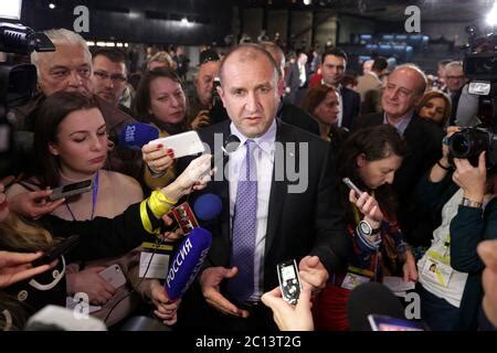 Bulgarian President-elect Rumen Radev Stock Photo - Alamy