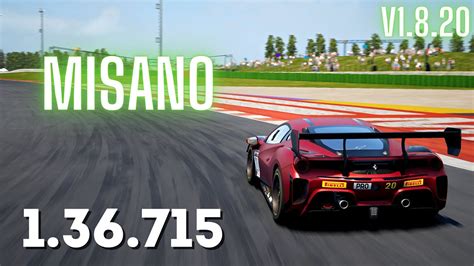 Assetto Corsa Competizione Ferrari 488 Challenge Evo Misano Hotlap