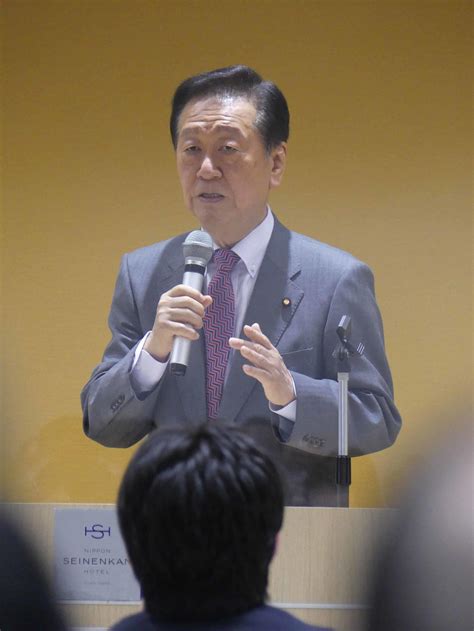 小沢一郎氏、立民泉健太代表を批判「5年で政権交代」発言に「最初から無理とあきらめているのか」 社会写真ニュース 日刊スポーツ