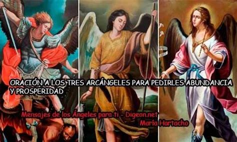 Oraci N A Los Tres Arc Ngeles Para Atraer Abundancia Y Prosperidad Divina