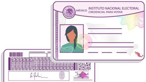 Credencial Ine En Blanco