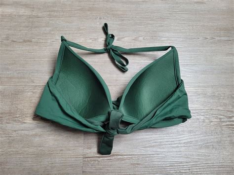 Calzedonia Cobey Bikini Bikinitop Grün Dunkelgrün Push Up 70d 3 75c Ebay