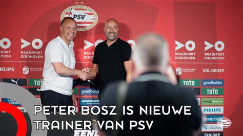 Psv Bevestigt Peter Bosz Nieuwe Hoofdtrainer In Eindhoven Youtube