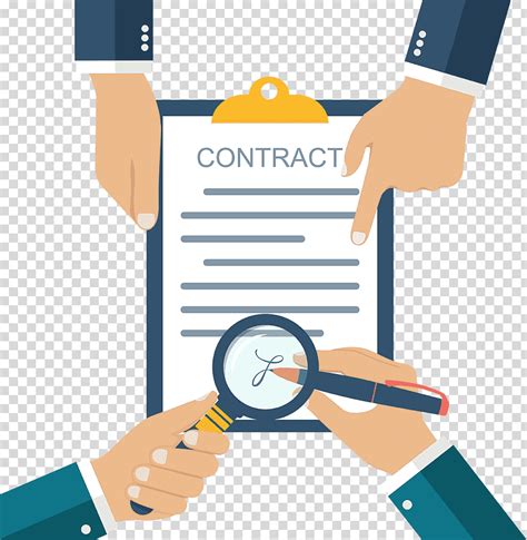 png-contract-business-man-illustration-cartoon-text-hand-cartoon ...