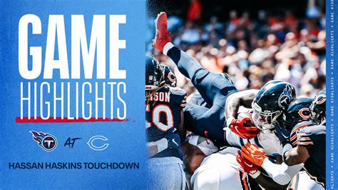 Hassan Haskins Soars Over Bears' D for 1-Yard TD | Game Highlights