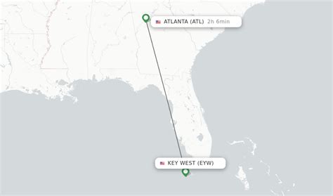 Direct Non Stop Flights From Key West To Atlanta Schedules