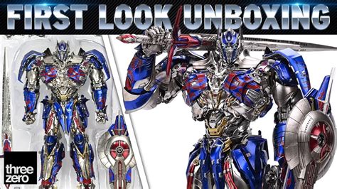 Threezero Transformers The Last Knight Dlx Scale Optimus Off