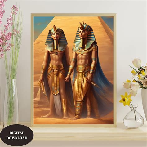 Egyptian Pharaohs Wall Art Digital Wall Art Digital Download - Etsy