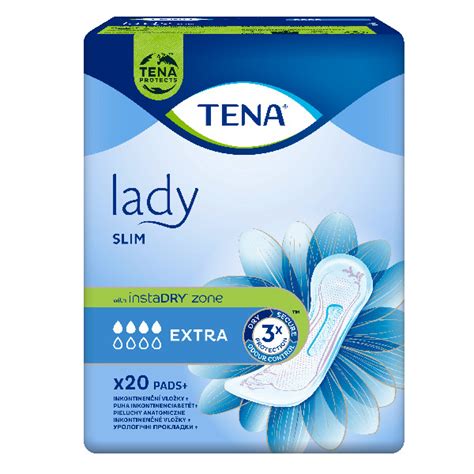 Tena Lady Slim Extra wkładki anatomiczne 20 szt Podpaski wkładki