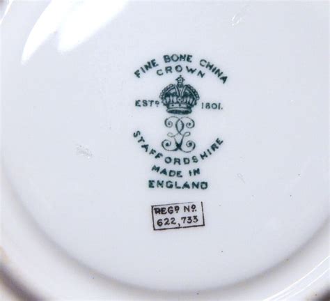 Crown Staffordshire England Thousand Flowers Pattern Demitasse Cup And Saucer Set Ebay