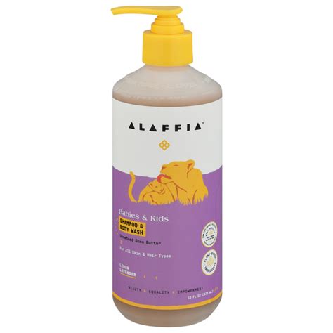 Save On Alaffia Babies And Kids Shampoo And Body Wash Lemon Lavender Pump