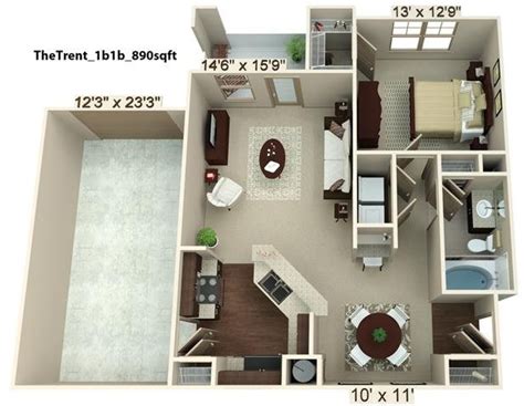 Raleigh NC Apartments | Floor Plans | Waterstone at Brier Creek