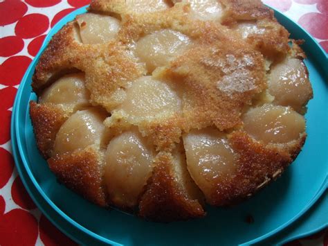 Gâteau renversé aux poires recettesdechef