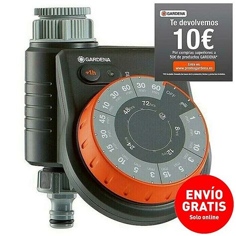 Gardena Programador De Riego Easy Tiempo De Riego Min Min