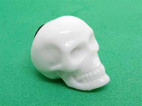 White Skull Tire Valve Stem Caps Set Of Skullsinspired