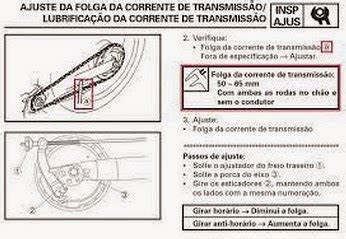 Minha Primeira Moto Como Medir Corretamente A Folga Da Corrente Da Moto