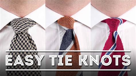 Types Of Tie Knots And How To Tie Them