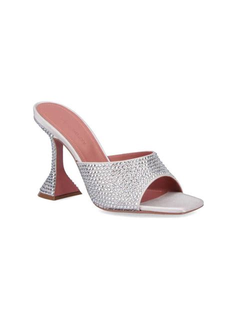 Sandale AMINA MUADDI Amina Muaddi Sandals SILVER Femei BM10897624