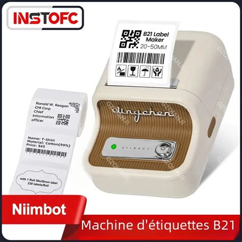 Niimbot Imprimante Thermique Portable B Fabricant D Tiquettes De