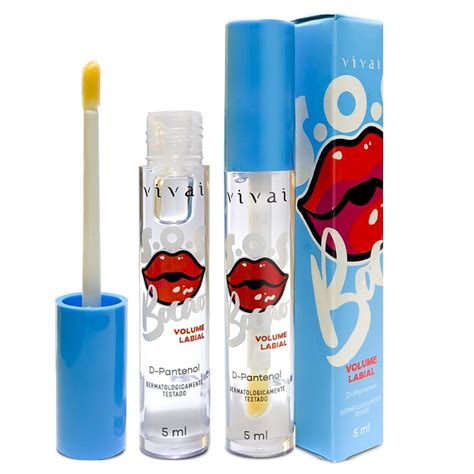 Lip Gloss Volume Labial SOS bocão Vivai 3025 Distribuidora JCF